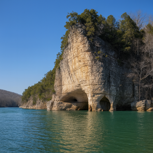Skull Buff - Buffalo National River - Arkansas United States - Rendered - Digital File Digital My Custom Designs PDF