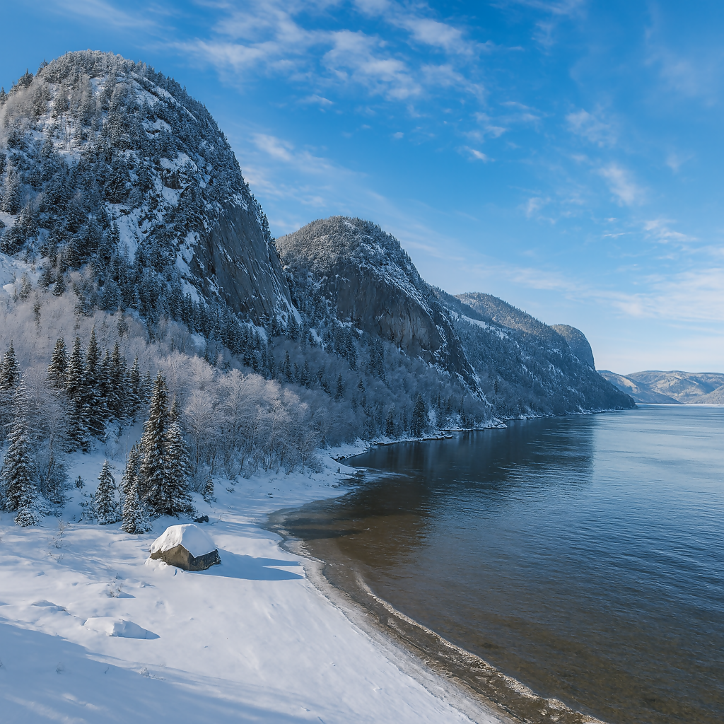 Saguenay Fjord National Park - Quebec Canada - Rendered - Digital File Digital My Custom Designs PDF