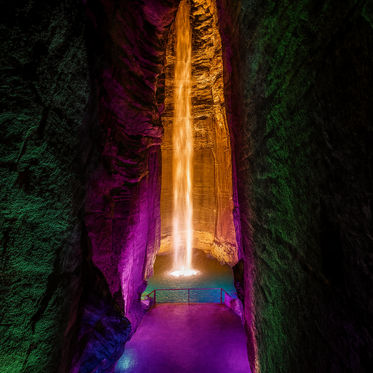 Ruby Falls - Tennessee United States - Rendered - Digital File Digital My Custom Designs PDF