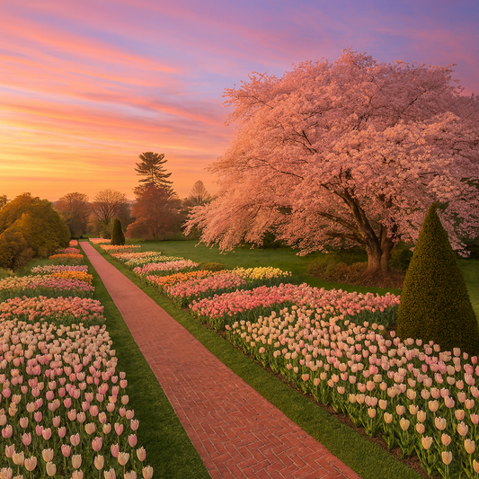 Longwood Gardens - Pennsylvania United States - Rendered - Digital File Digital My Custom Designs PDF