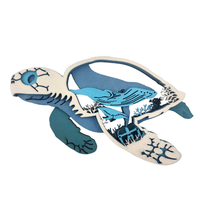 Tortoise - Ocean- Layered Nature Design - Digital File Digital My Custom Designs SVG