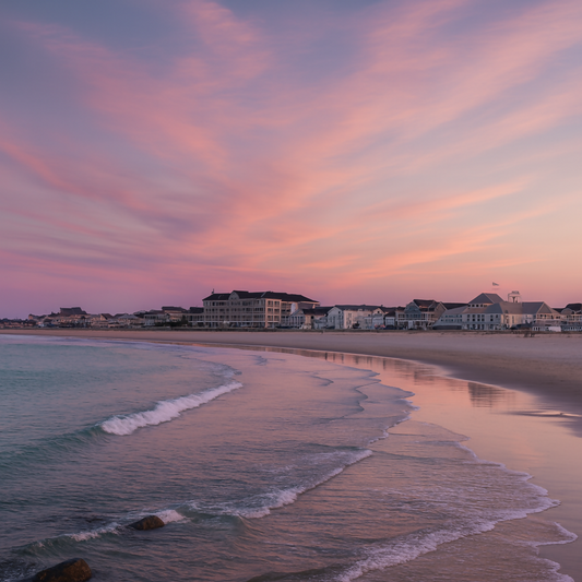 Hampton Beach - New Hampshire United States - Rendered - Digital File Digital My Custom Designs PDF