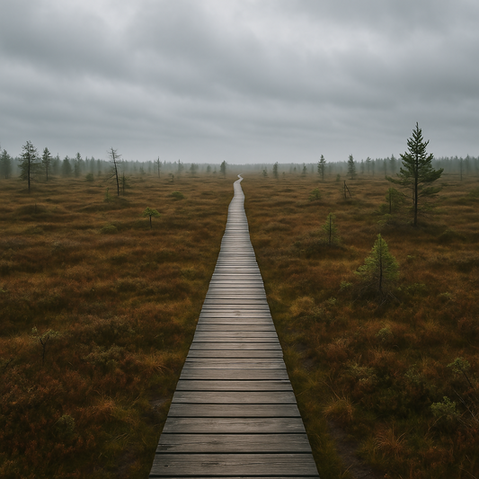 Bog Trail - Kouchibouguac National Park - New Brunswick Canada - Rendered - Digital File Digital My Custom Designs PDF