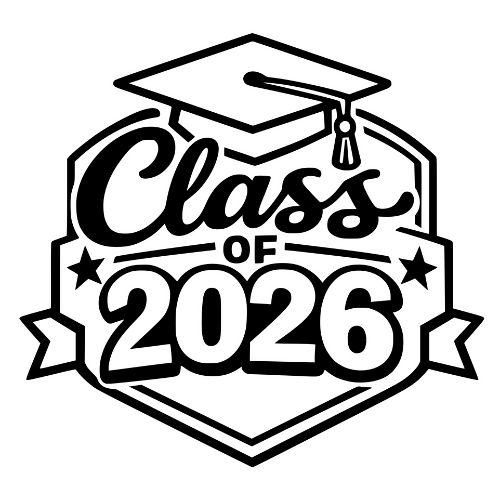 Class of 2026 Badge - Digital File - XCS Friendly Digital My Custom Designs PDF