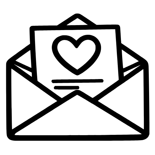 Love Letter Sketch - Digital File - XCS Friendly