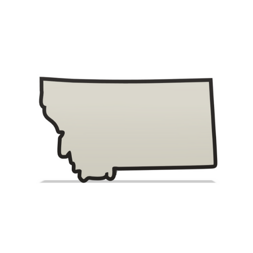 Montana Wall Lightbox - United States - 3D Print File - Digital File Digital My Custom Designs