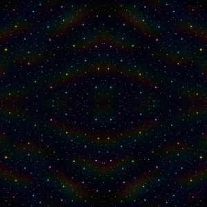 Space and Cosmic - Infinite Star Fields With Rainbow Highlights - Pattern - Digital file