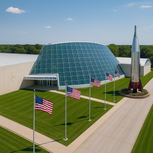Strategic Air Command and Aerospace Museum - Nebraska United States - Rendered - Digital File Digital My Custom Designs PDF