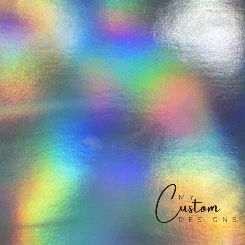 Neo-Chrome Luxury Leatherette w/Adhesive Backing - Maker Supplies My Custom Designs