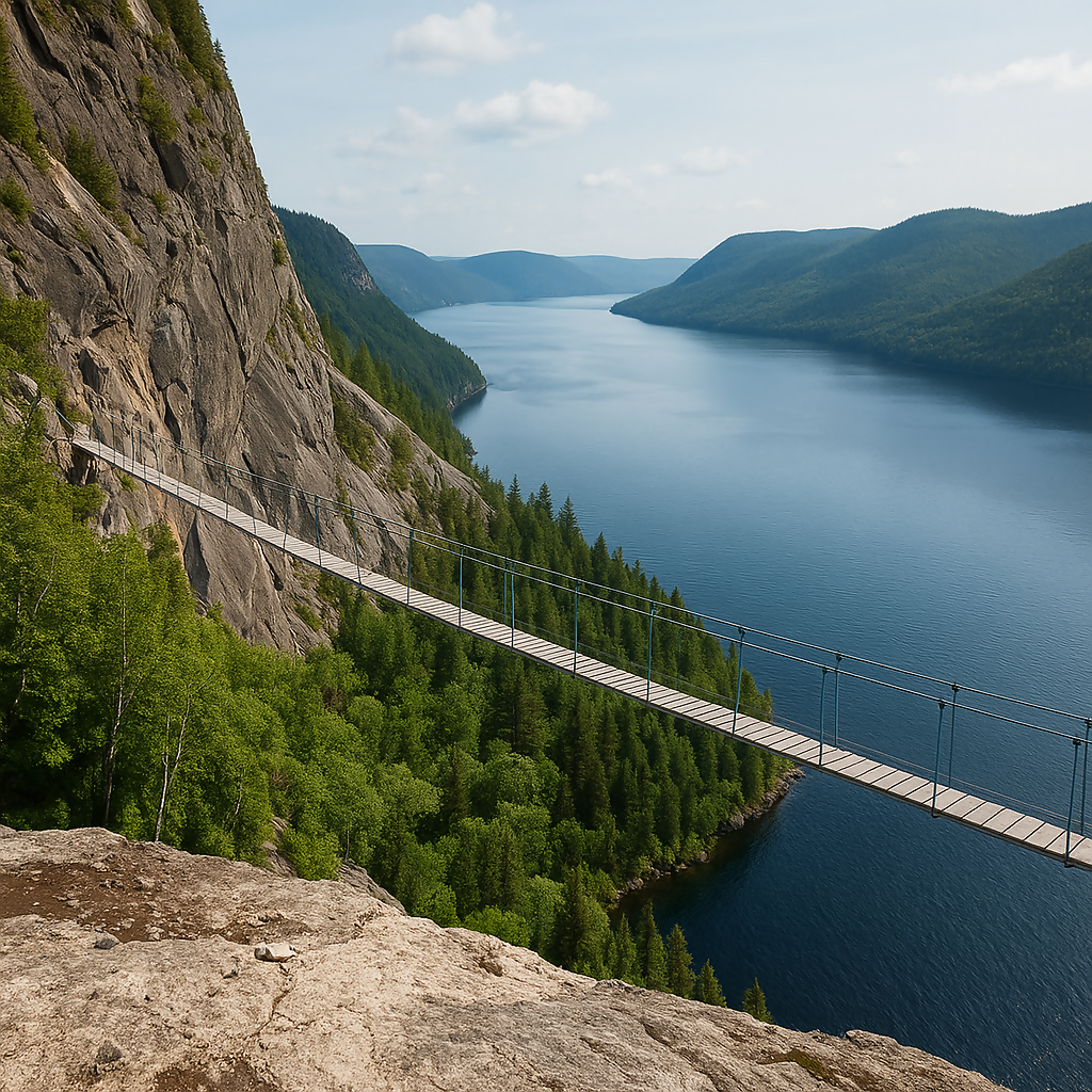 Parc national du Fjord-du-Saguenay - Quebec Canada - Rendered - Digital File Digital My Custom Designs PDF