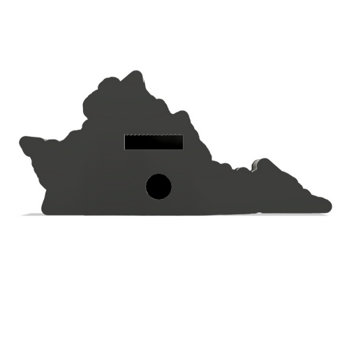 Virginia - United States - 3D Print File - Digital File Digital My Custom Designs