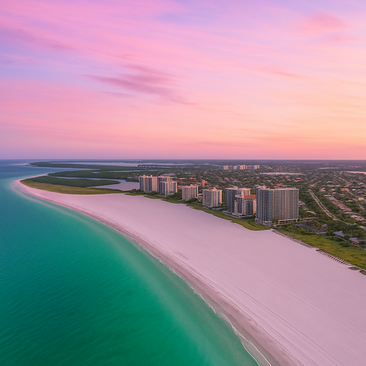 Marco Island - Florida United States - Rendered - Digital File Digital My Custom Designs PDF