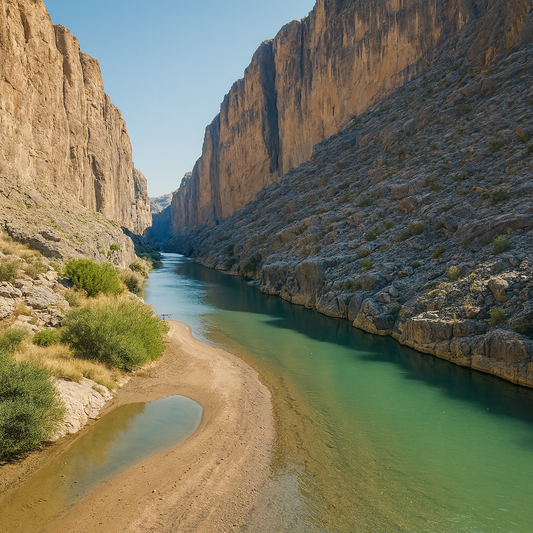 Pegüis Canyon (Cañón de Pegüis) - Chihuahua Mexico - Rendered - Digital File Digital My Custom Designs PDF