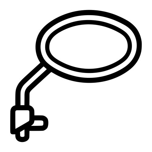 Motorcycle Side Mirror - Digital File - XCS Friendly Digital My Custom Designs SVG