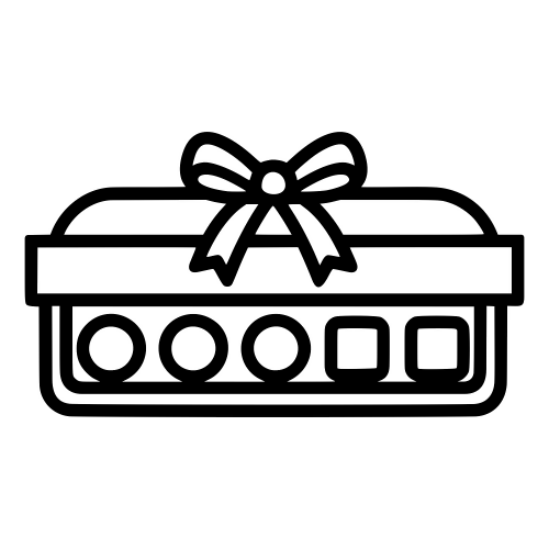 Box of Chocolates - Digital File - XCS Friendly Digital My Custom Designs PDF