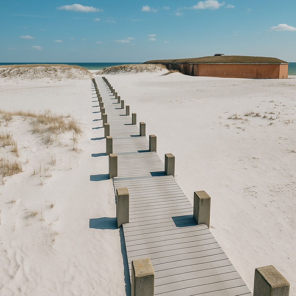 Gulf Islands National Seashore - Mississippi United States - Rendered - Digital File Digital My Custom Designs PDF