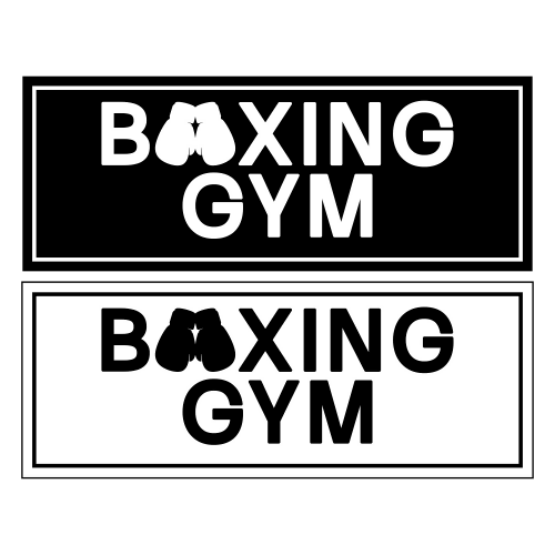 Boxing Gym - Digital File - XCS Friendly Digital My Custom Designs PDF