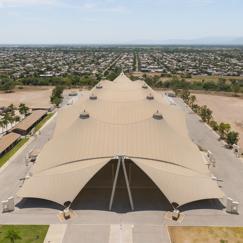 Velarium of the Fair (Velaria de la Feria) - Aguascalientes Mexico - Rendered - Digital File Digital My Custom Designs PDF