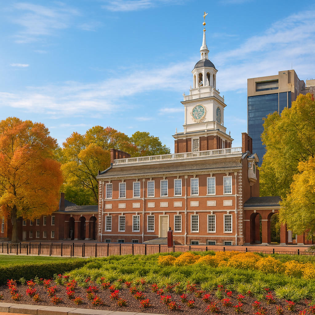 Independence Hall - Pennsylvania United States - Rendered - Digital File Digital My Custom Designs PDF