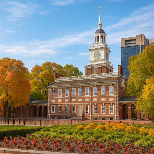 Independence Hall - Pennsylvania United States - Rendered - Digital File Digital My Custom Designs PDF