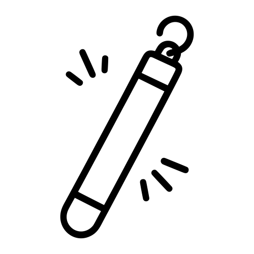 Glow Stick Cartoon - Digital File - XCS Friendly Digital My Custom Designs PDF