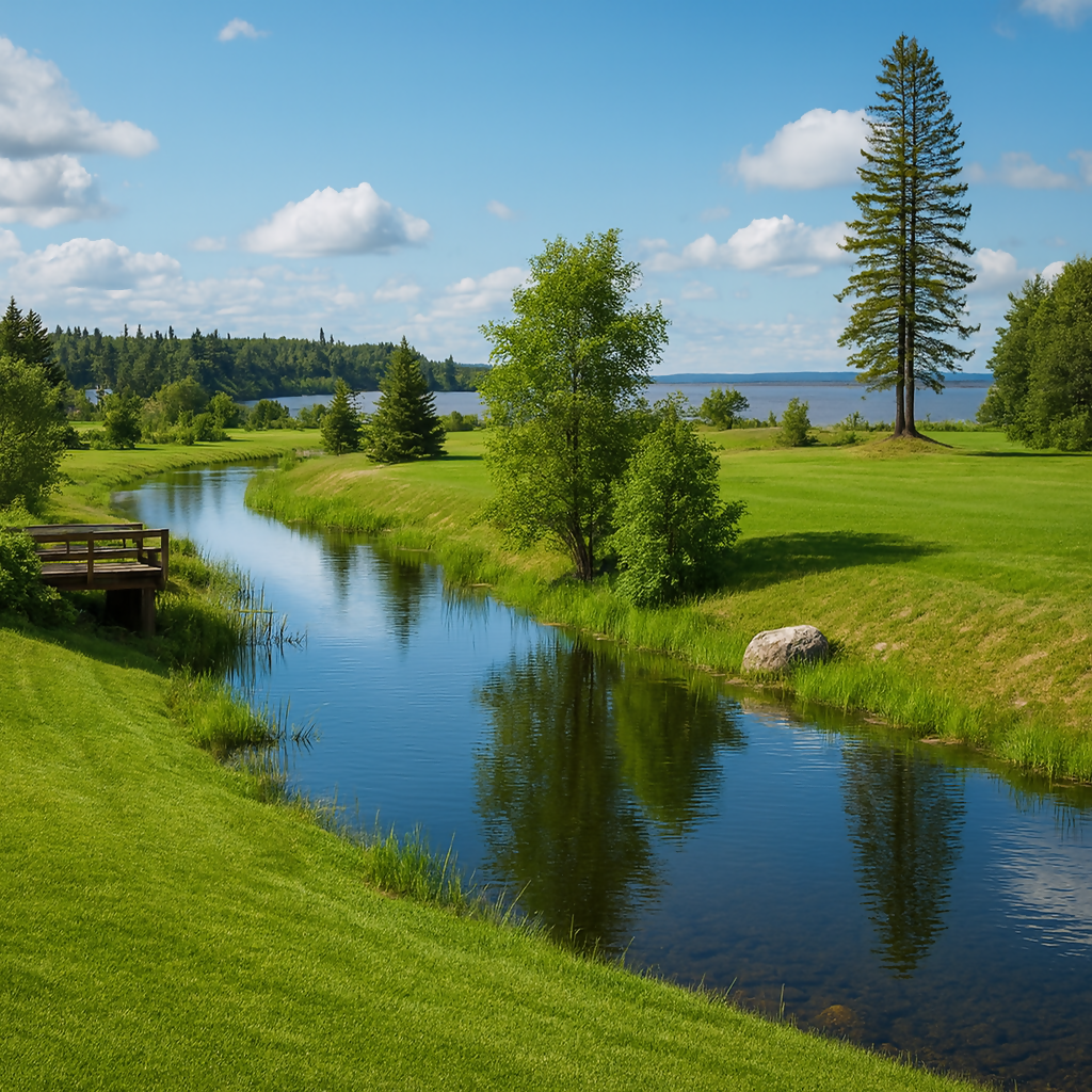 Hecla Island - Hecla-Grindstone Provincial Park - Manitoba Canada - Rendered - Digital File Digital My Custom Designs PDF