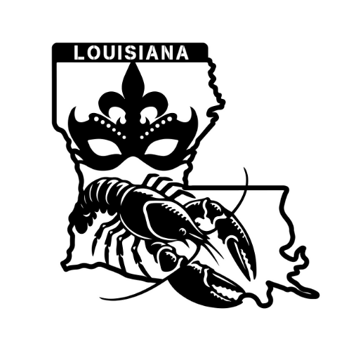 Louisiana - Wall / Home Decor - State Outline - United States - Digital File Digital My Custom Designs ZIP File