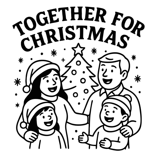 Together for Christmas - Digital File - XCS Friendly Digital My Custom Designs PDF