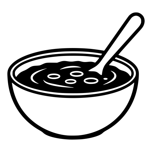 Champoraado Bowl - Digital File - XCS Friendly Digital My Custom Designs PDF