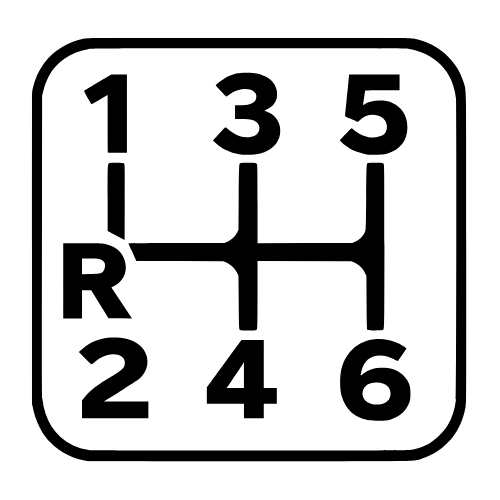 Truck Gear Shifter Outline - Vector Graphics - Digital File Digital My Custom Designs PDF