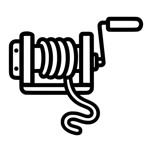 Winch with Rope - Digital File - XCS Friendly Digital My Custom Designs PDF