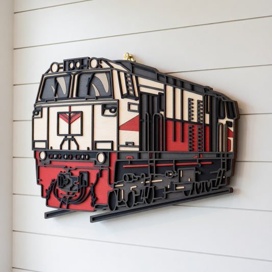 Train - Layered Line Design - Digital File Digital My Custom Designs