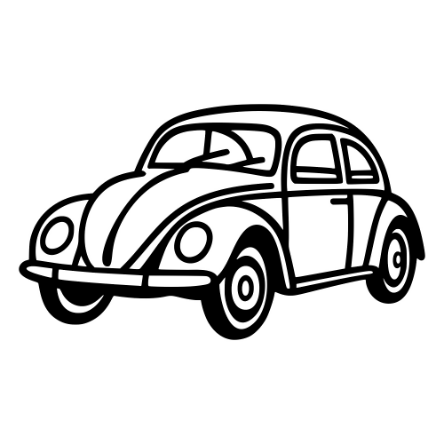 Classic Beetle - Digital File - XCS Friendly Digital My Custom Designs PDF