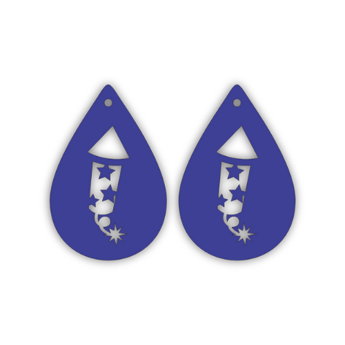 Fireworks - 4th Of July Earrings - Digital File Digital My Custom Designs SVG