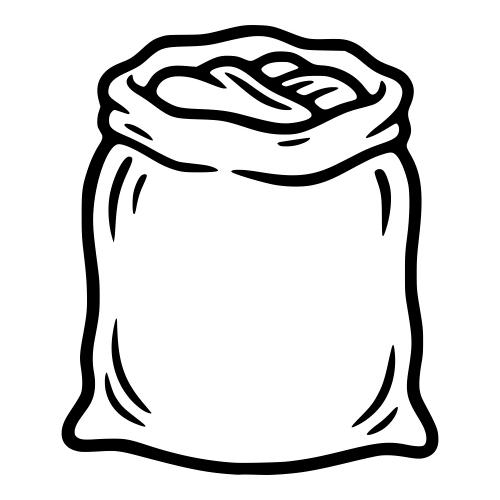 Laundry Bag - Vector Graphics - Digital File