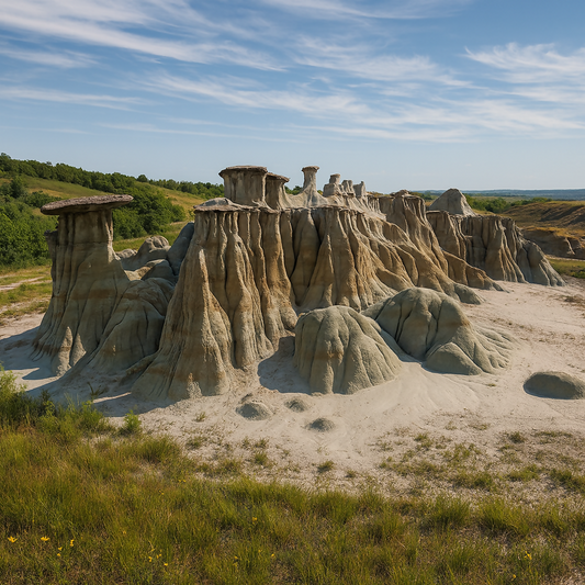 Theodore Roosevelt National Park - North Dakota United States - Rendered - Digital File