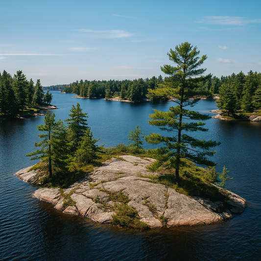 Georgian Bay Islands National Park - Ontario Canada - Rendered - Digital File Digital My Custom Designs PDF