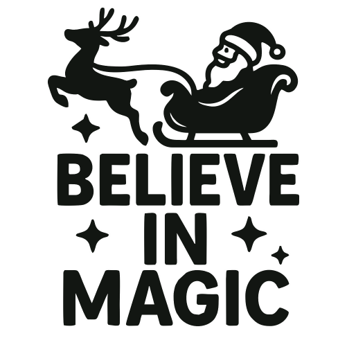 Believe in Magic - Digital File - XCS Friendly Digital My Custom Designs PDF