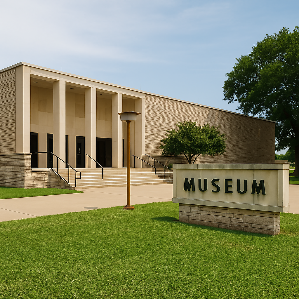 Dwight D. Eisenhower Presidential Library and Museum - Kansas United States - Rendered - Digital File Digital My Custom Designs PDF