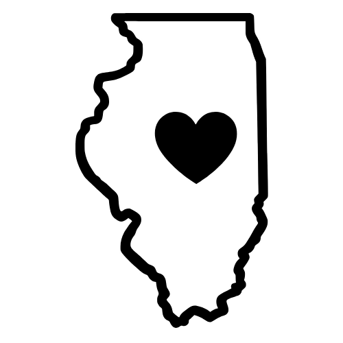 State Outline with Heart - Digital File - XCS Friendly