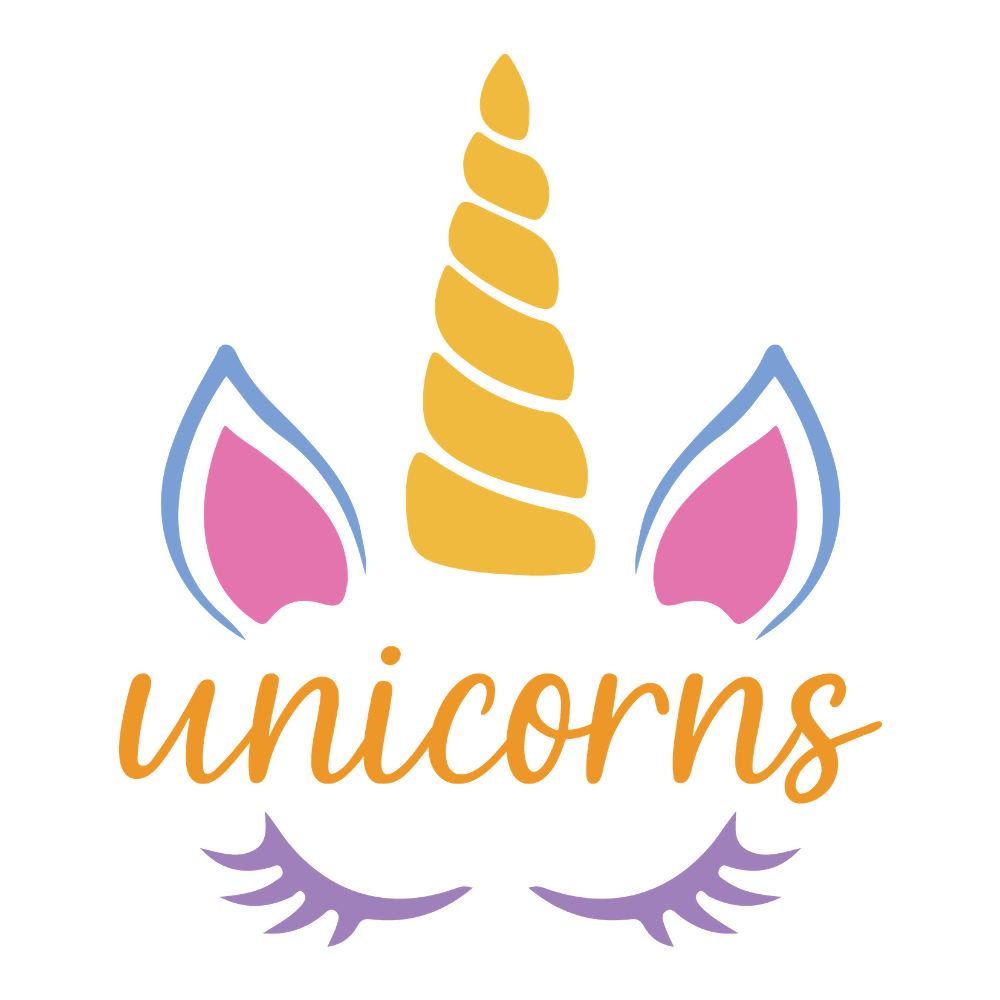 Unicorns - Unicorn - T Shirt Designs - Digital File Digital My Custom Designs ZIP File