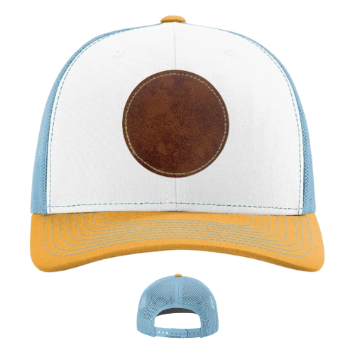 Classic Ball Cap with Customized Circle Patch