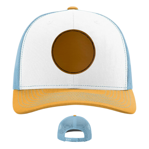 Classic Ball Cap with Customized Circle Patch