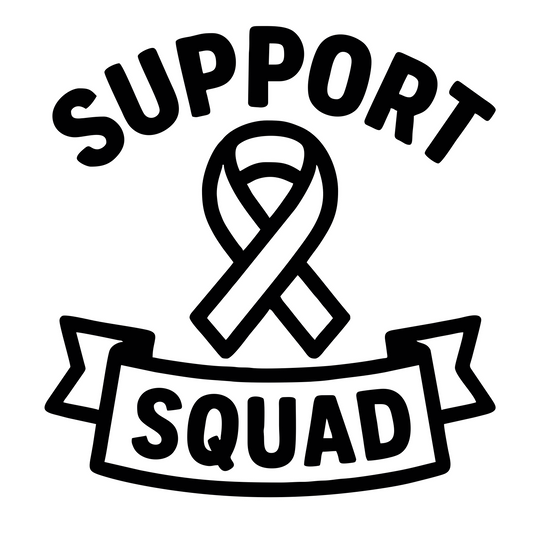 Support Squad Badge - Digital File - XCS Friendly Digital My Custom Designs PNG