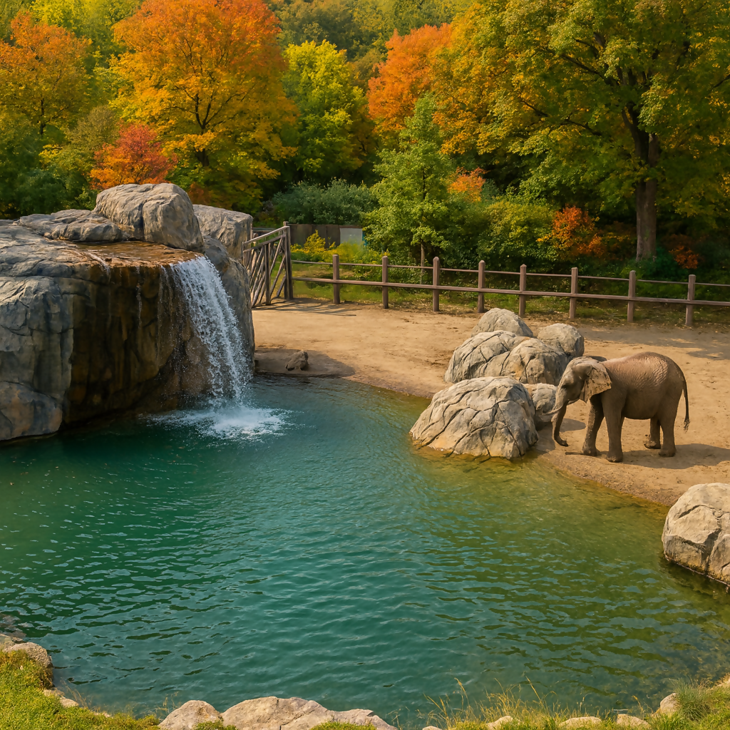 Roger Williams Park Zoo - Rhode Island United States Digital My Custom Designs PDF