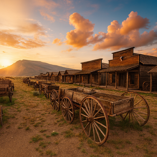 Old Trail Town - Museum of the Old West - Wyoming United States - Rendered - Digital File Digital My Custom Designs PDF