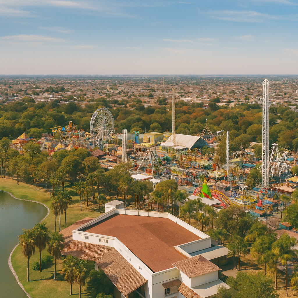 National Fair of San Marcos (Feria Nacional de San Marcos) - Aguascalientes Mexico - Rendered - Digital File Digital My Custom Designs PDF