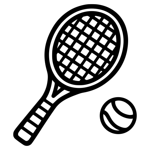Tennis Racket and Ball - Digital File - XCS Friendly Digital My Custom Designs PDF