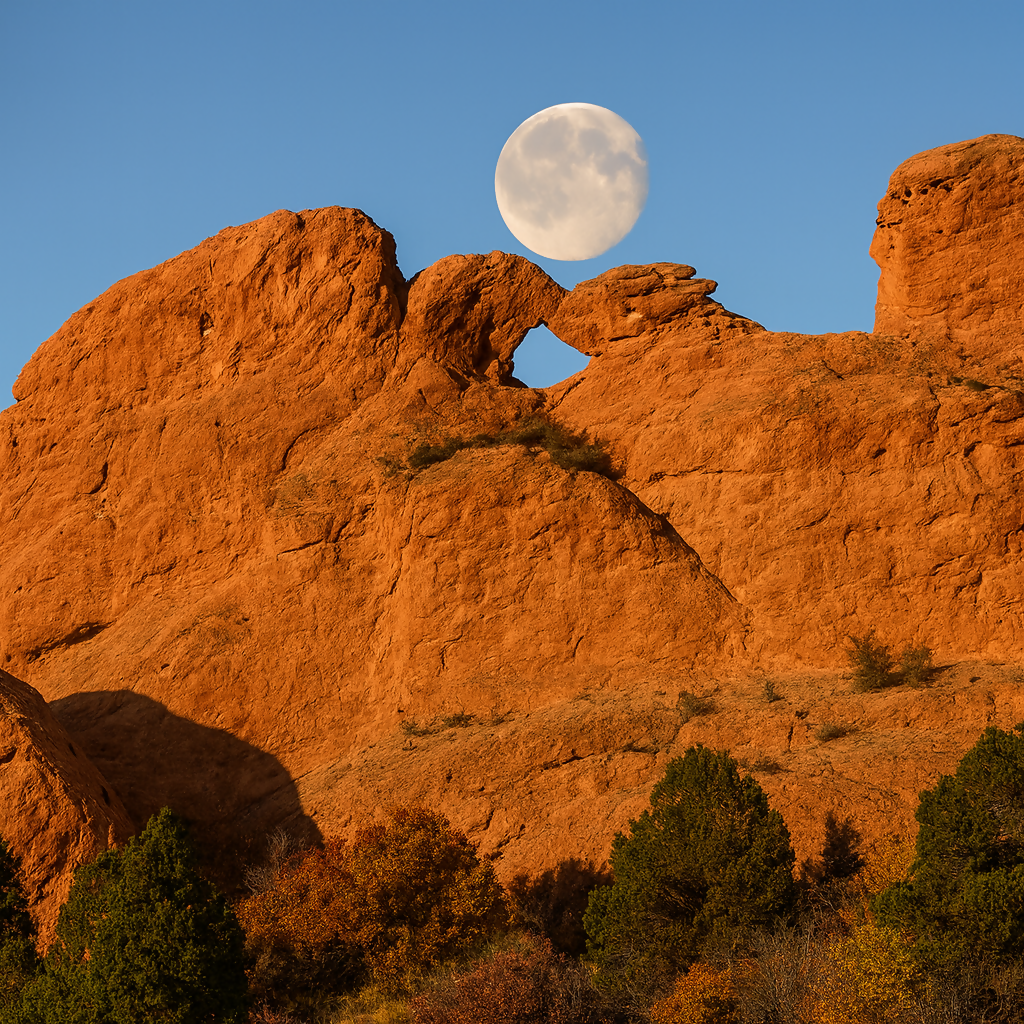 Kissing Camels - Garden of the Gods - Colorado United States - Rendered - Digital File Digital My Custom Designs PDF
