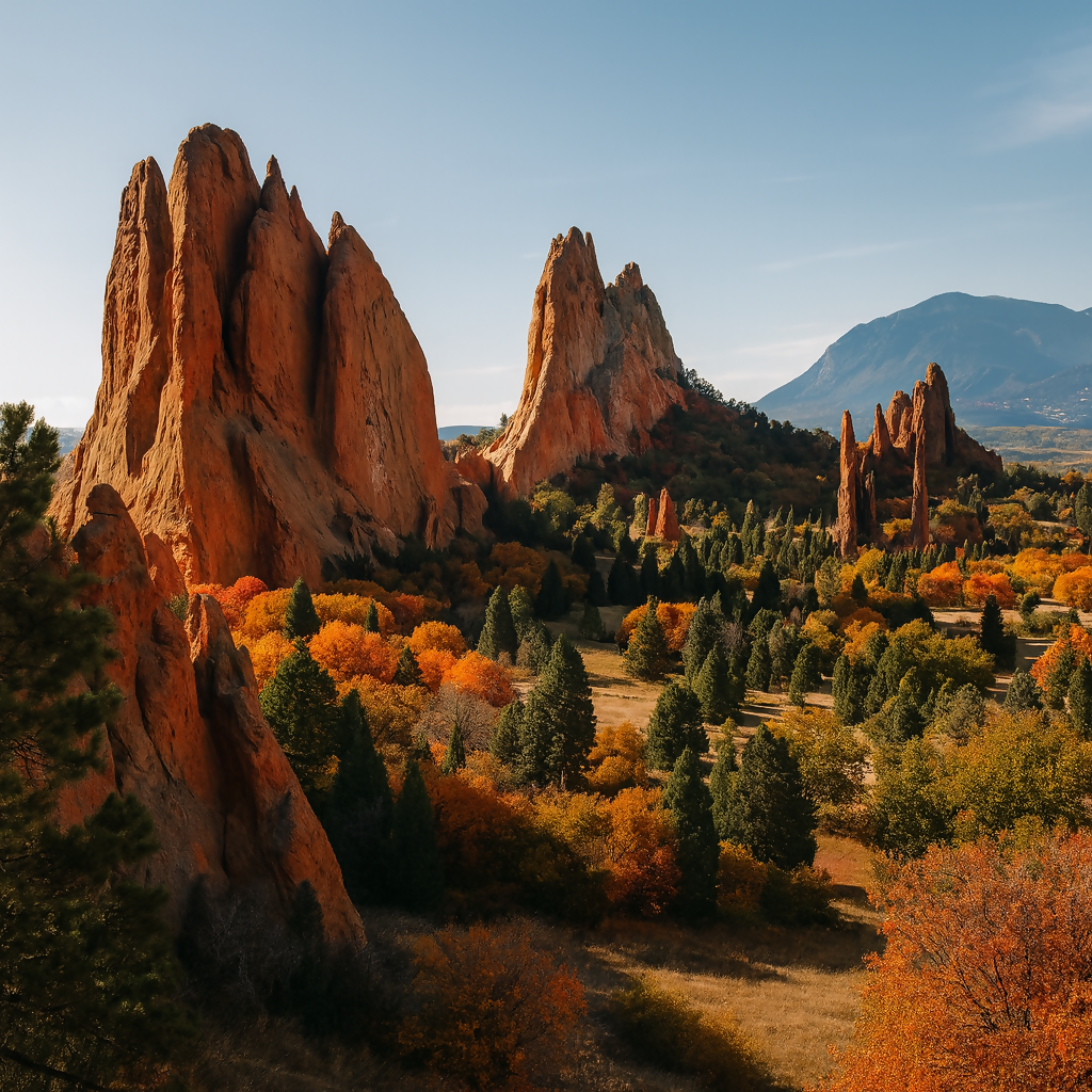 Garden of the Gods - Colorado United States - Rendered - Digital File Digital My Custom Designs PDF